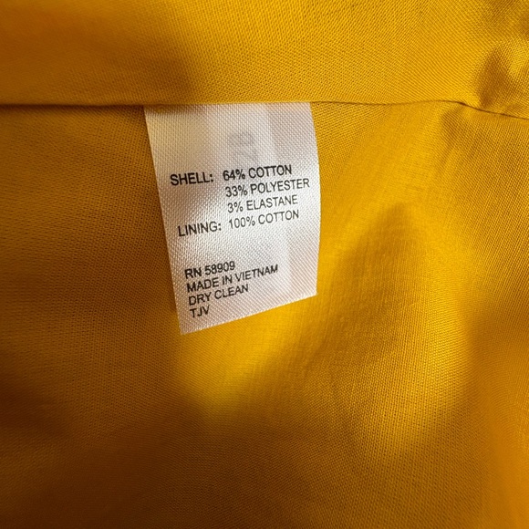 ANTONIO MELANI Mustard Maxi Dress NWT - Picture 8 of 8